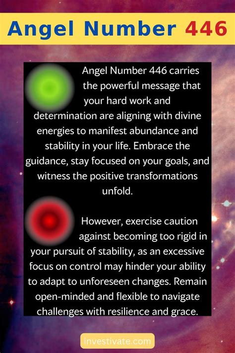 Angel Number 446: Meaning And Symbolism .